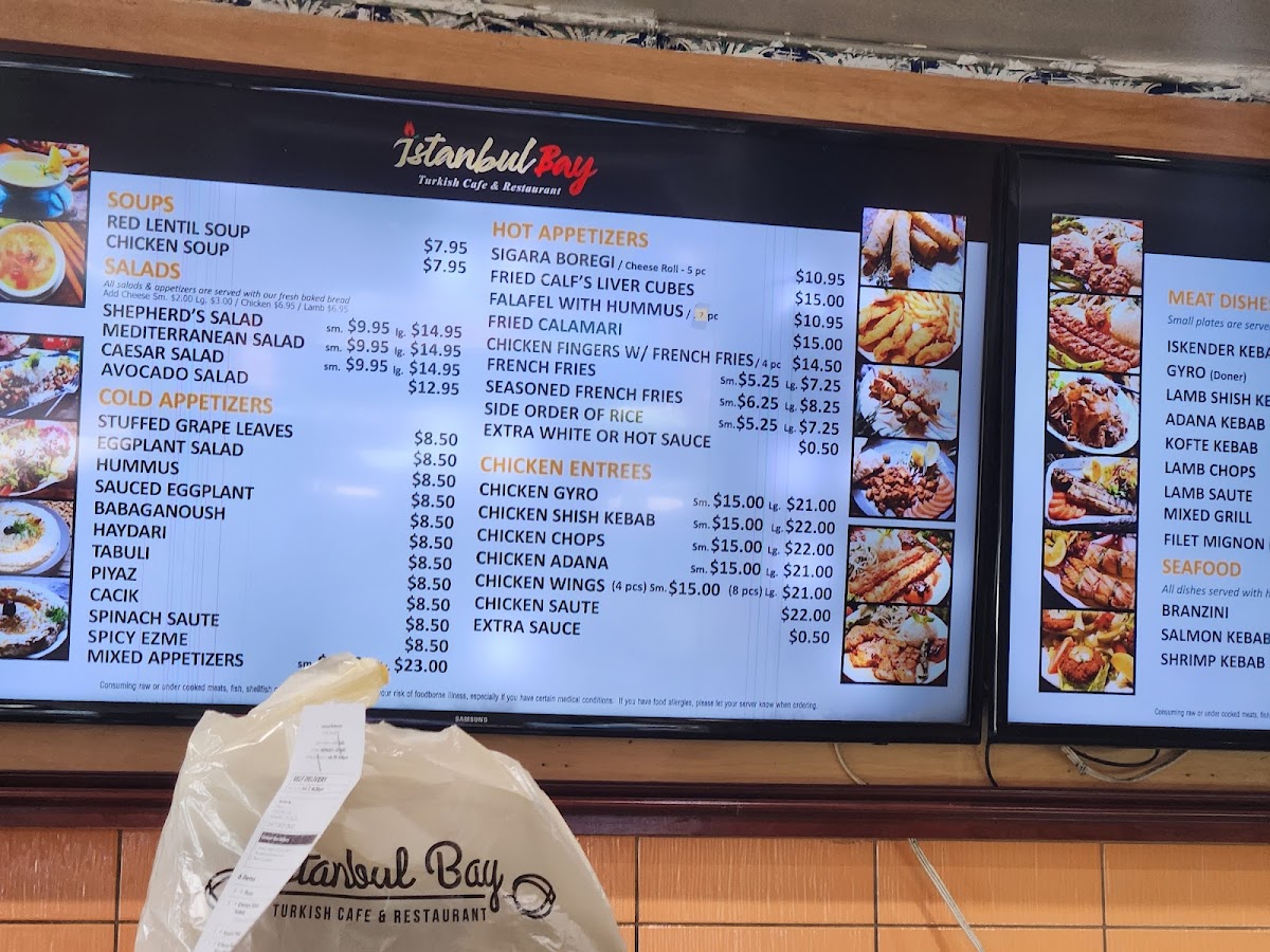 Istanbul Bay Menu - Image 1