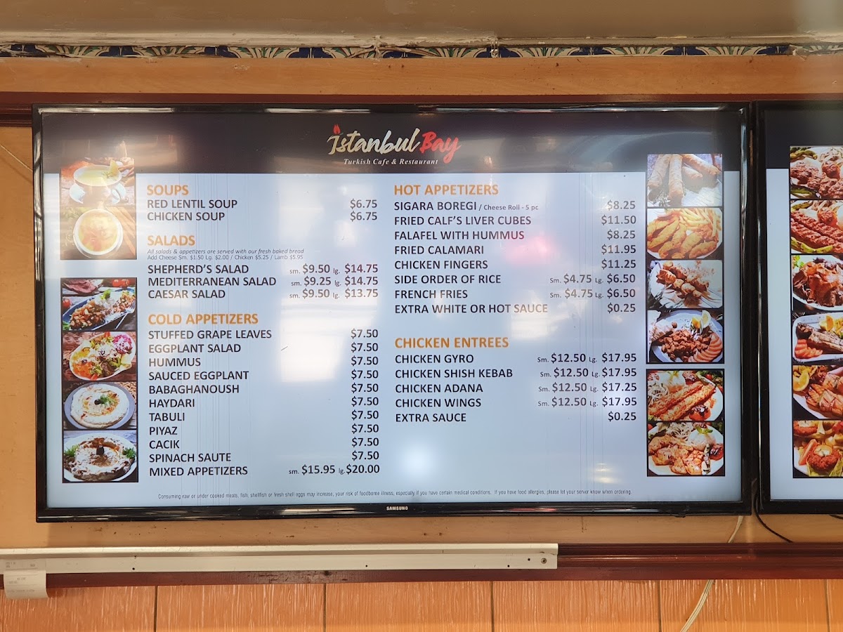 Istanbul Bay Menu - Image 3